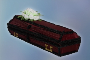 Венки в гроб Траурная композиция 4